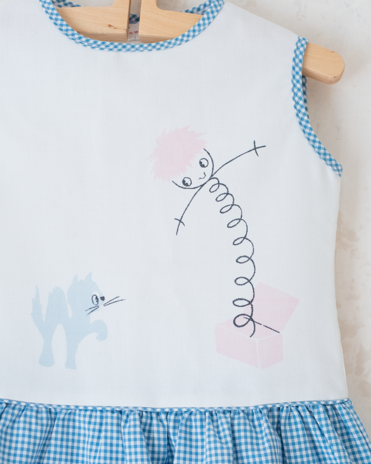 Perfect dress with nostalgic print | 9-12 months 