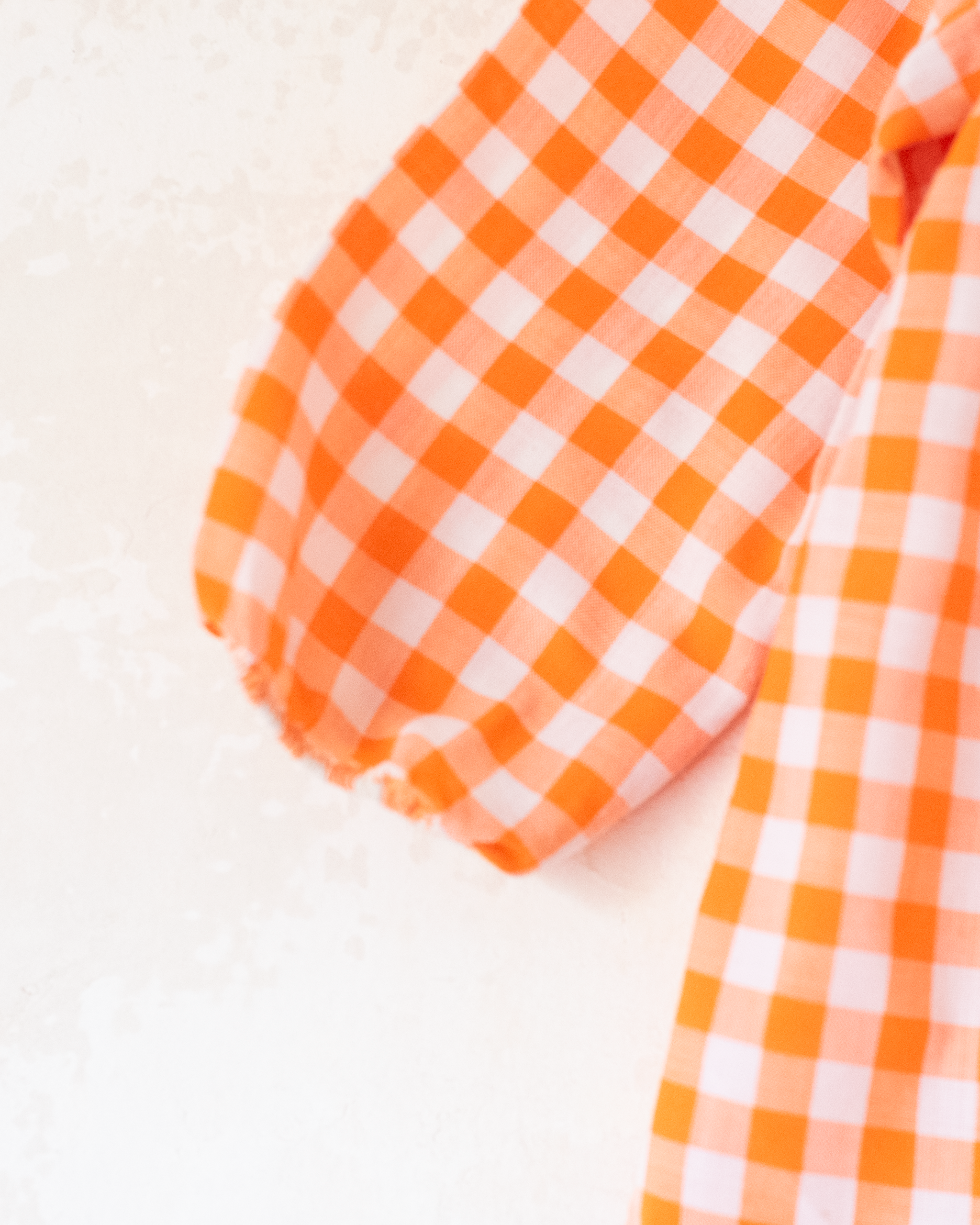 חולצה ארוכה משובצת עם רקמת דג | 12-18 חודשים