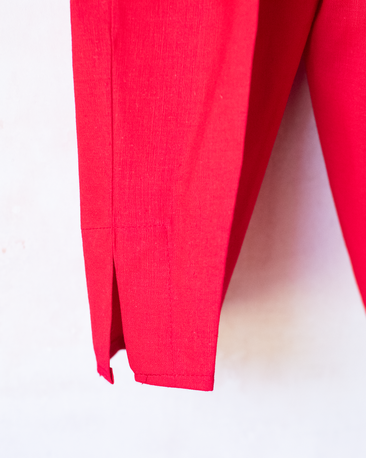 Red overalls from the 70s | French dead stock | 5-6 years