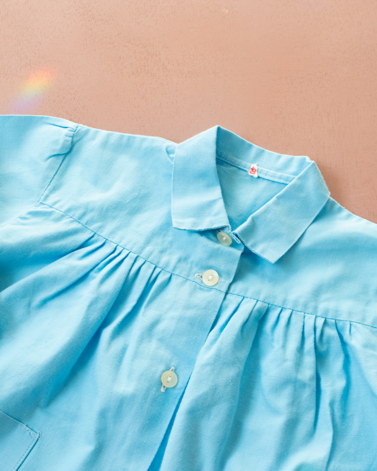 French Shirt with Juggling Rabbit Embroidery | 2-3 Years