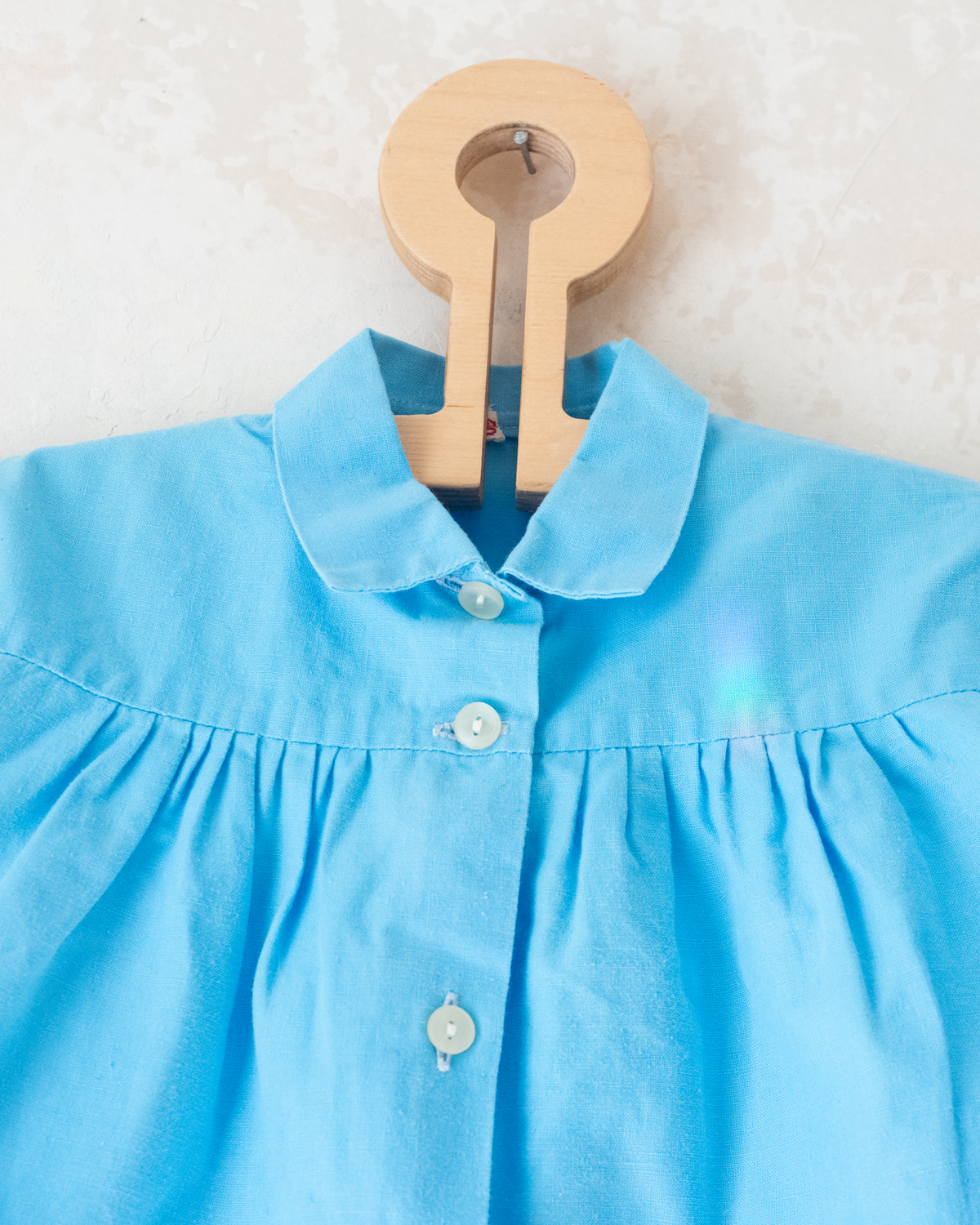 French Shirt with Juggling Rabbit Embroidery | 2-3 Years