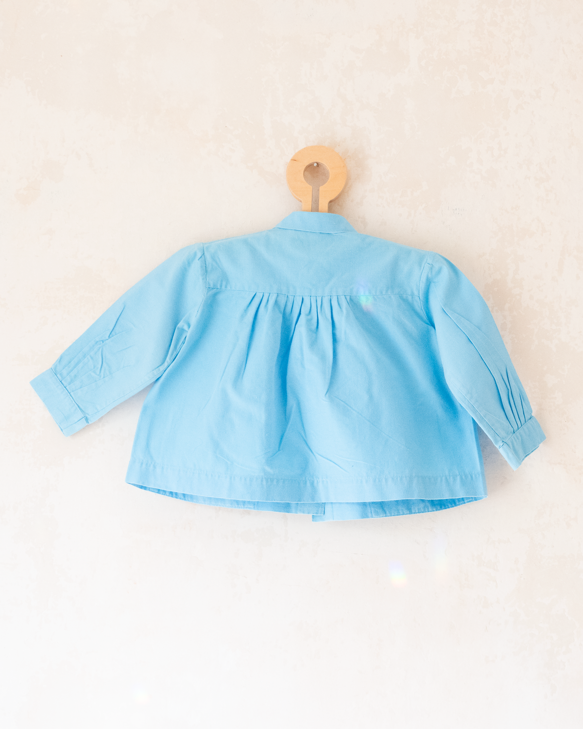 French Shirt with Juggling Rabbit Embroidery | 2-3 Years