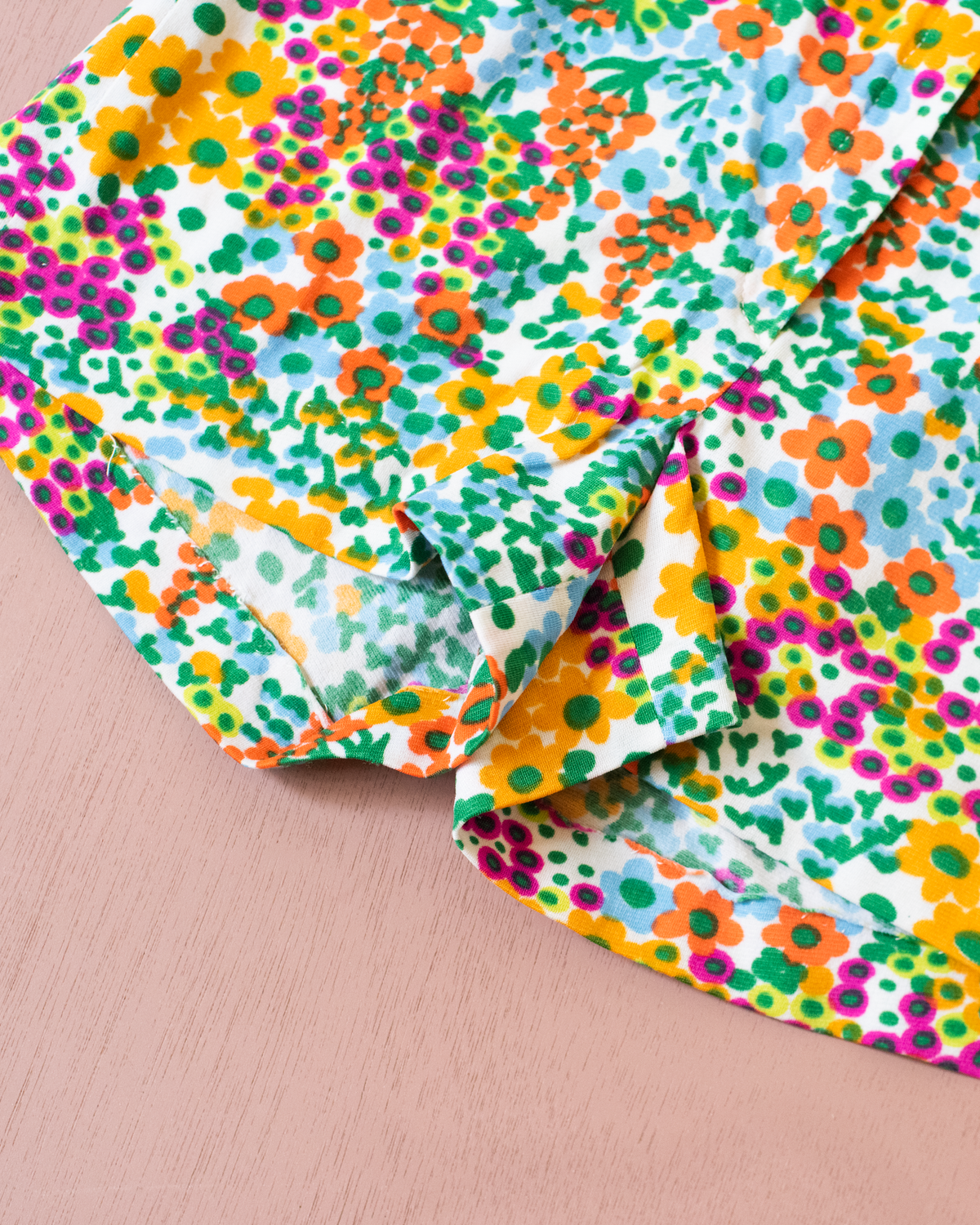 70s Floral Pants | 6-8 Years