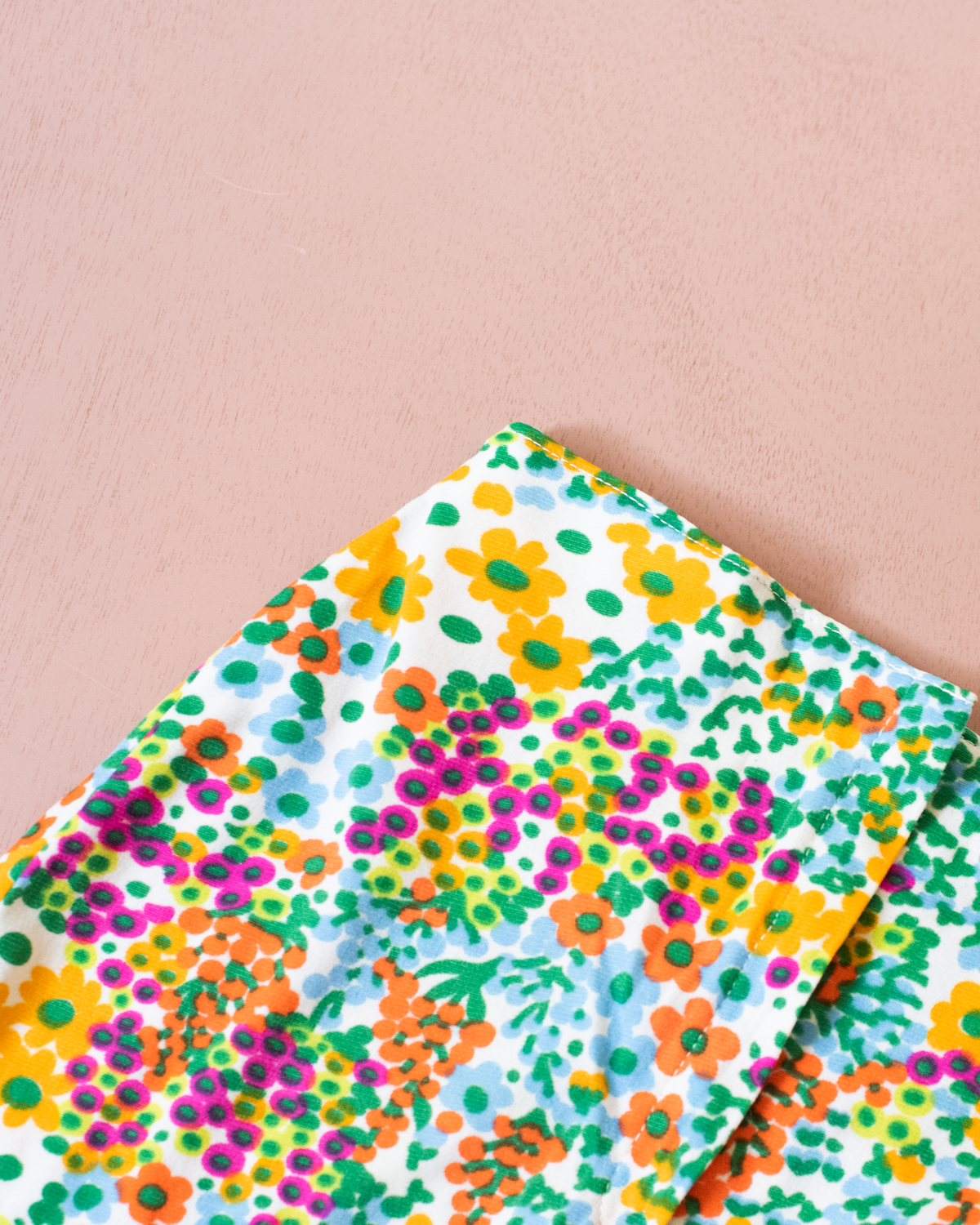 70s Floral Pants | 6-8 Years
