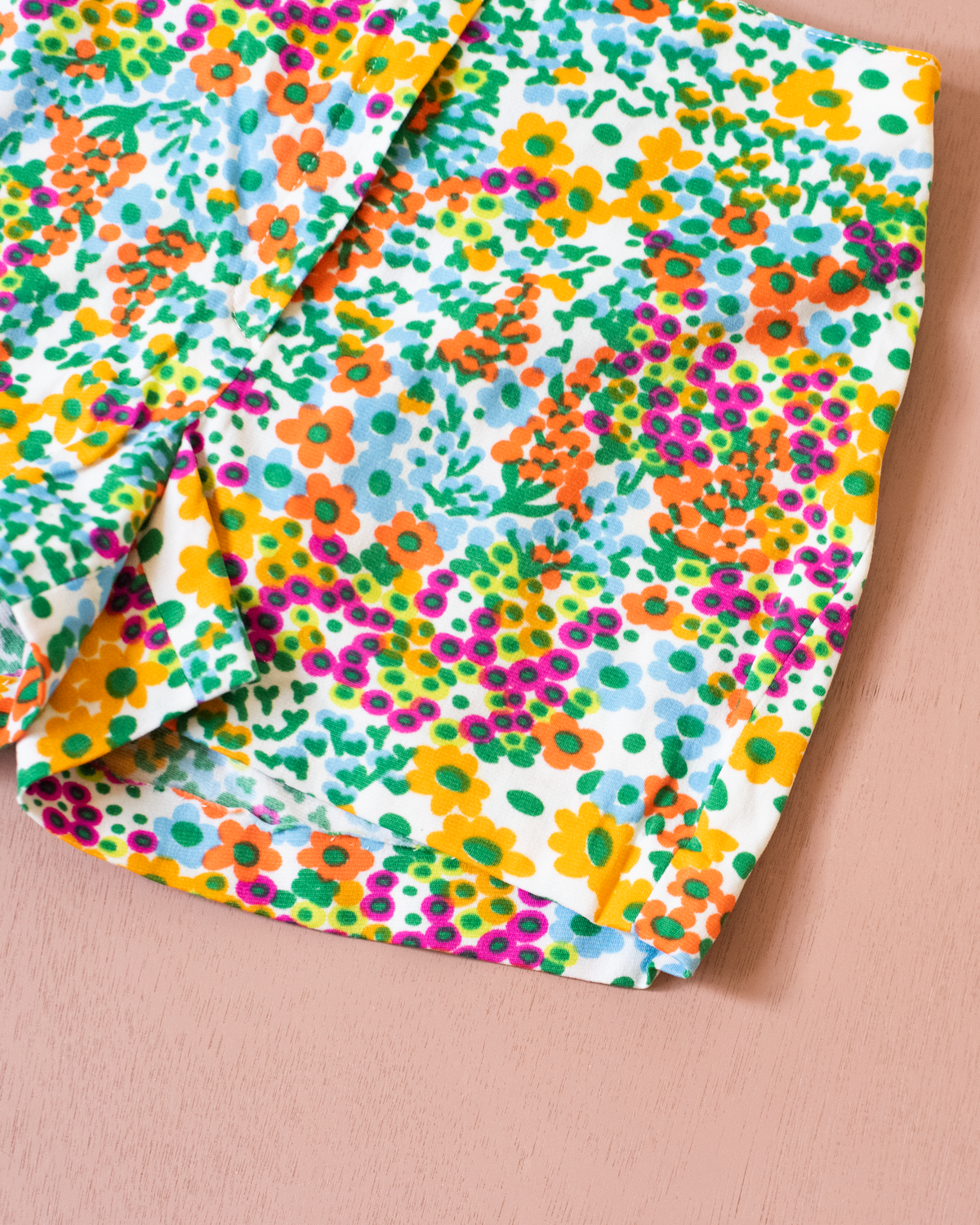70s Floral Pants | 6-8 Years