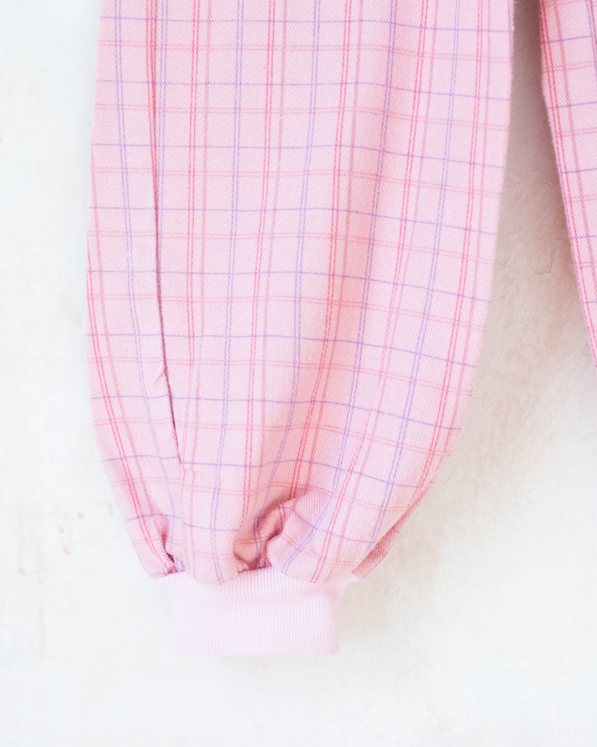 Pink checkered overalls | 4-5 years