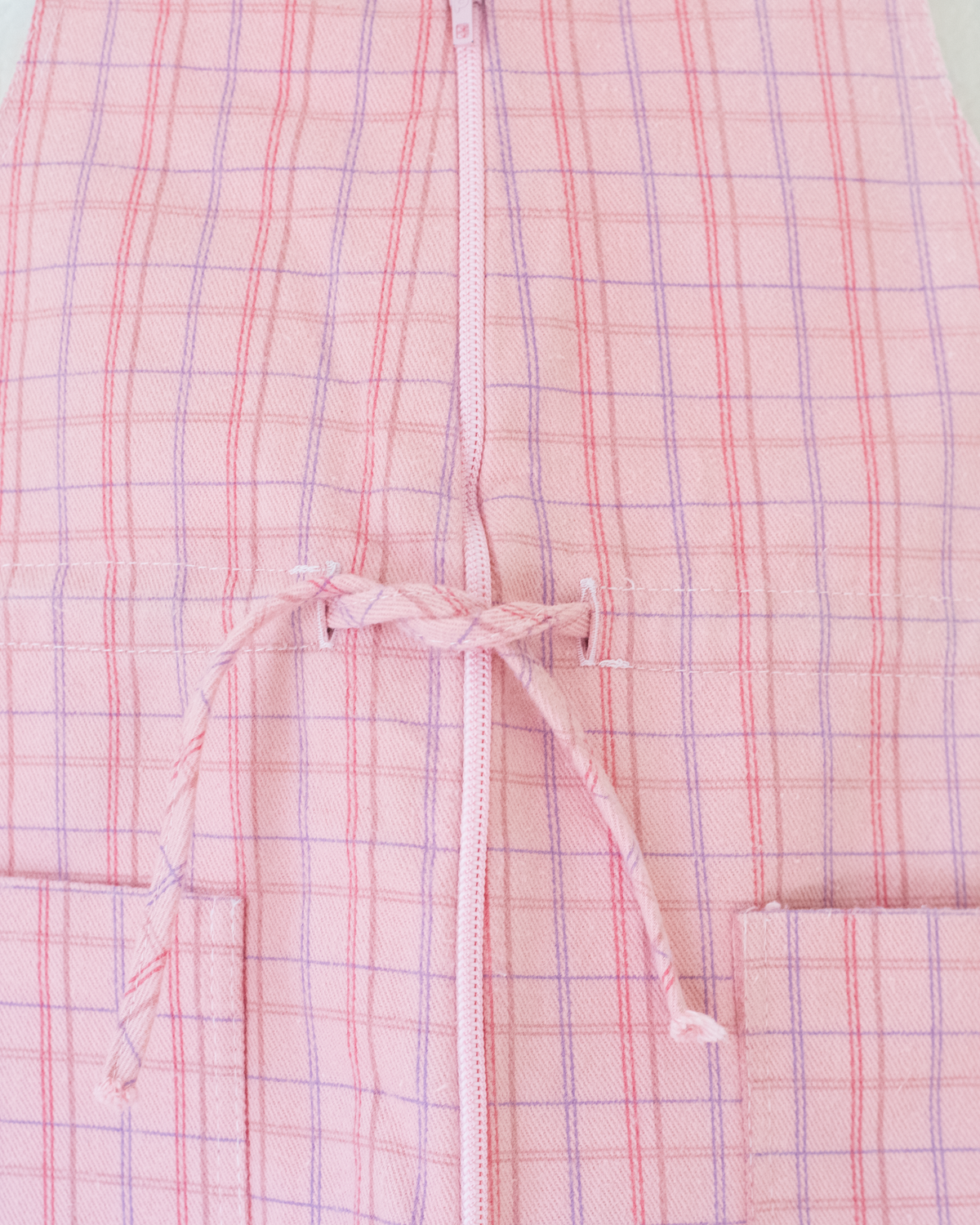 Pink checkered overalls | 4-5 years