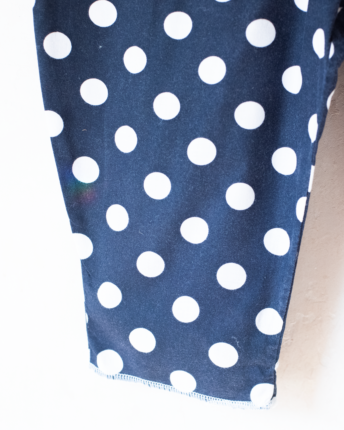Polka Dot Romper with Green Scissors | 18-24 Months