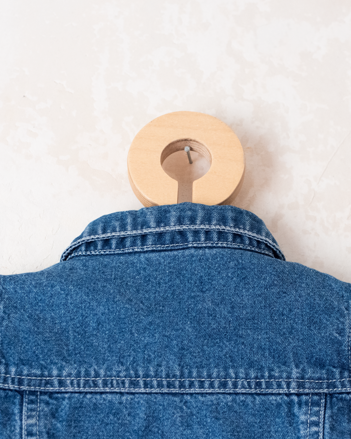 Jean jacket with Babar the King embroidery | 2-3 years