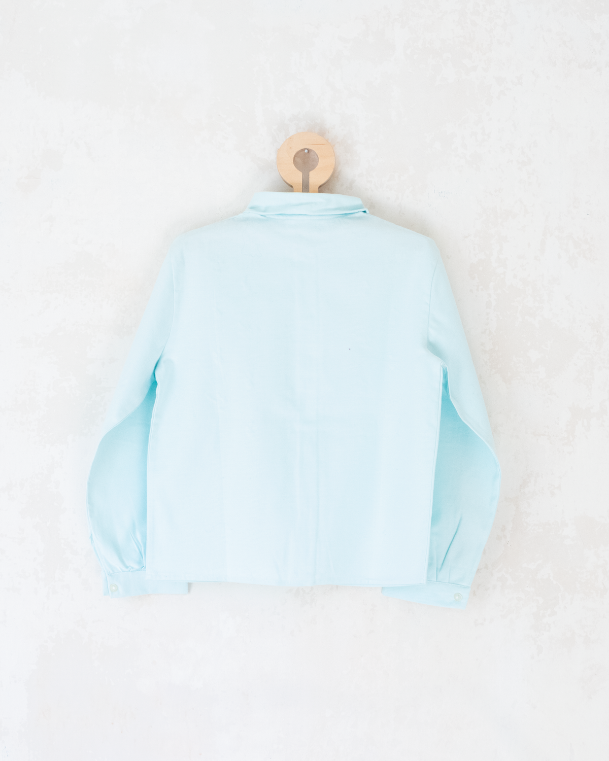 Embroidered button-down shirt | Dead stock from Italy | 5-6 years