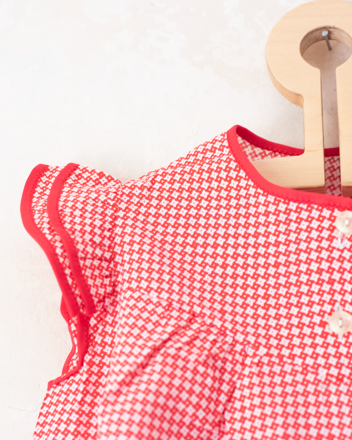 Thin floral sixties dress | French deadstock | 5-6 years