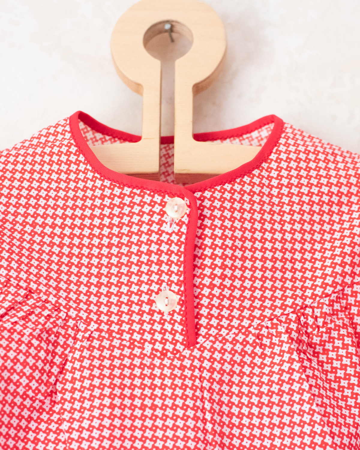 Thin floral sixties dress | French deadstock | 5-6 years