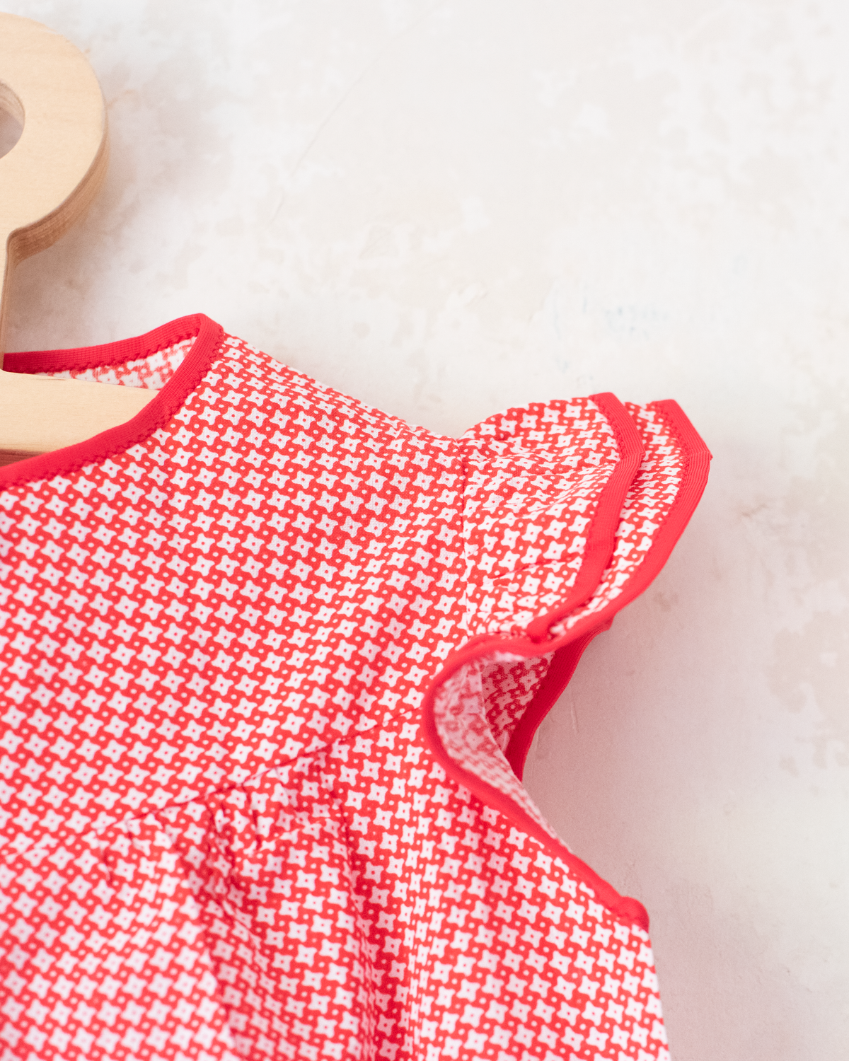 Thin floral sixties dress | French deadstock | 5-6 years