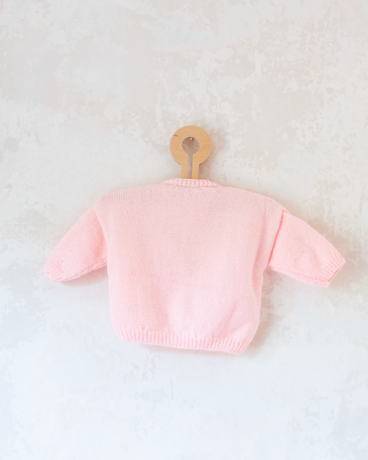 Pink Wool Cardigan | 9-12 Months