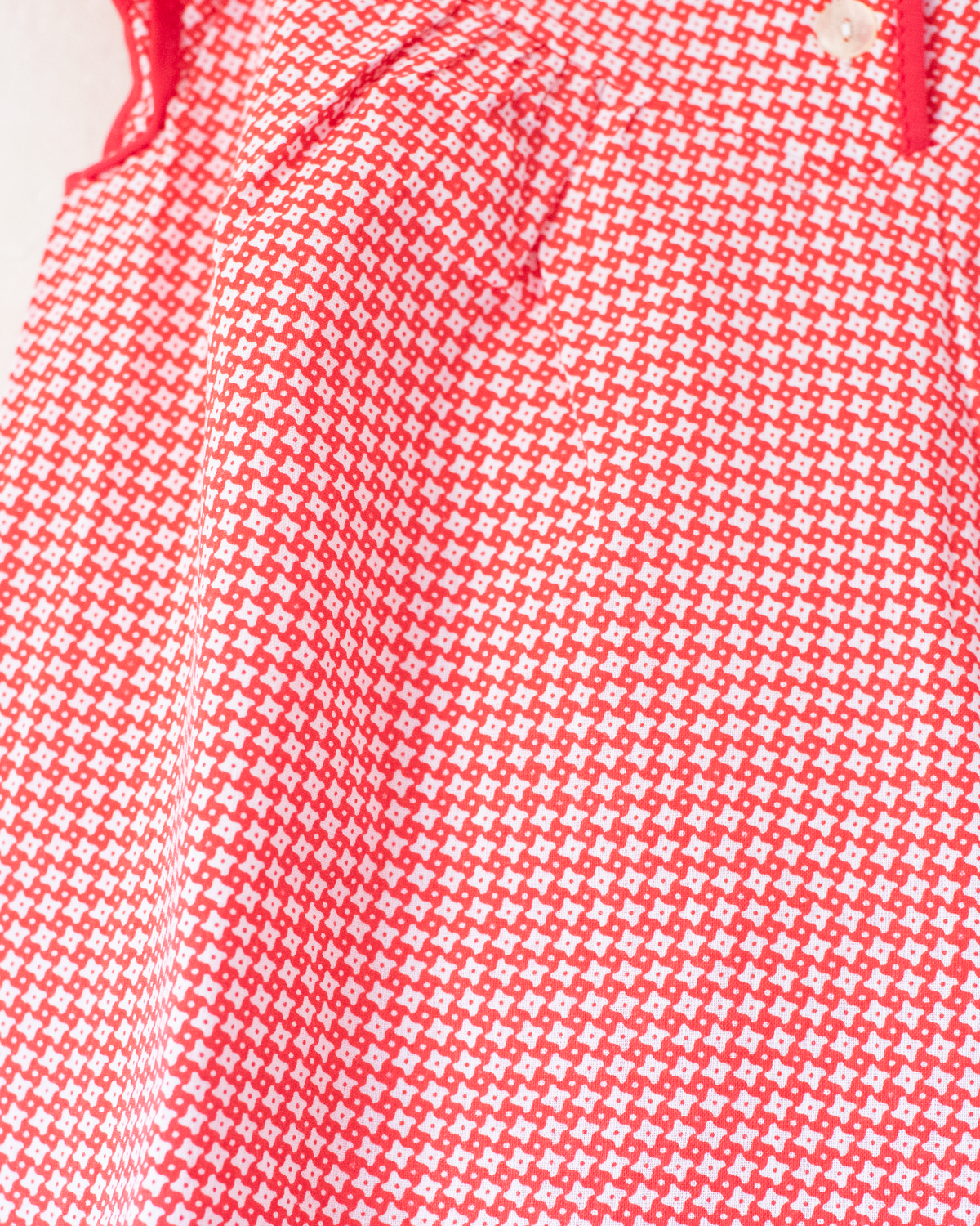 Thin floral sixties dress | French deadstock | 5-6 years
