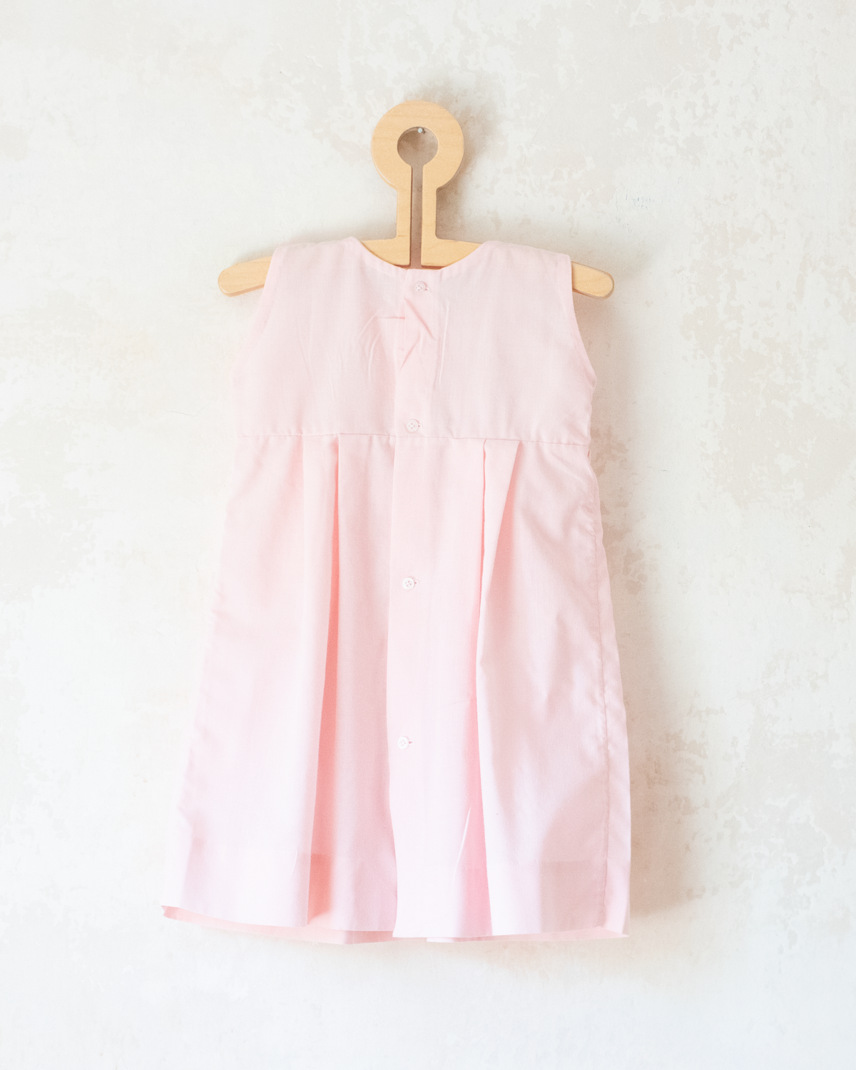 Pink dress with embroidered ducks and flowers | 18-24 months