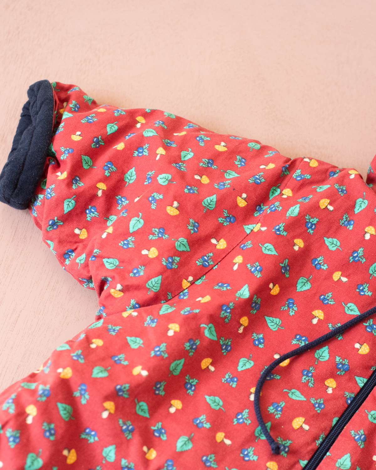 Red Snowsuit with Forest Prints | 18-24 Months