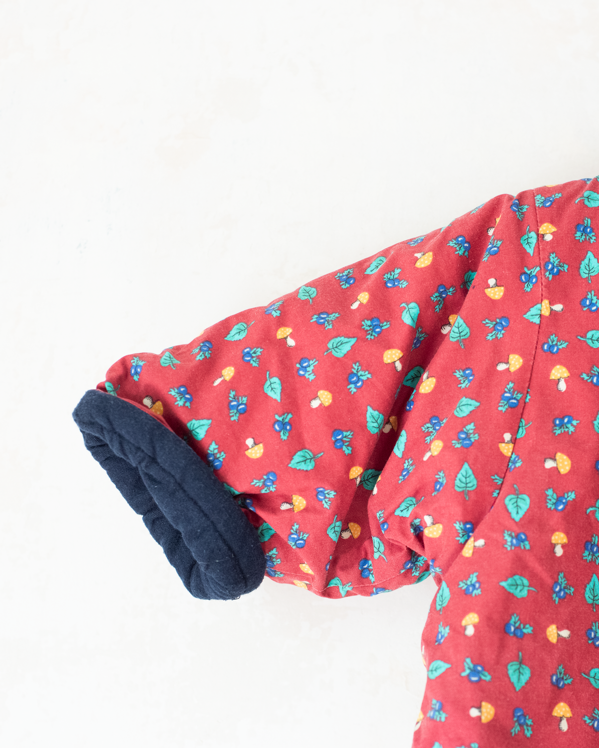 Red Snowsuit with Forest Prints | 18-24 Months