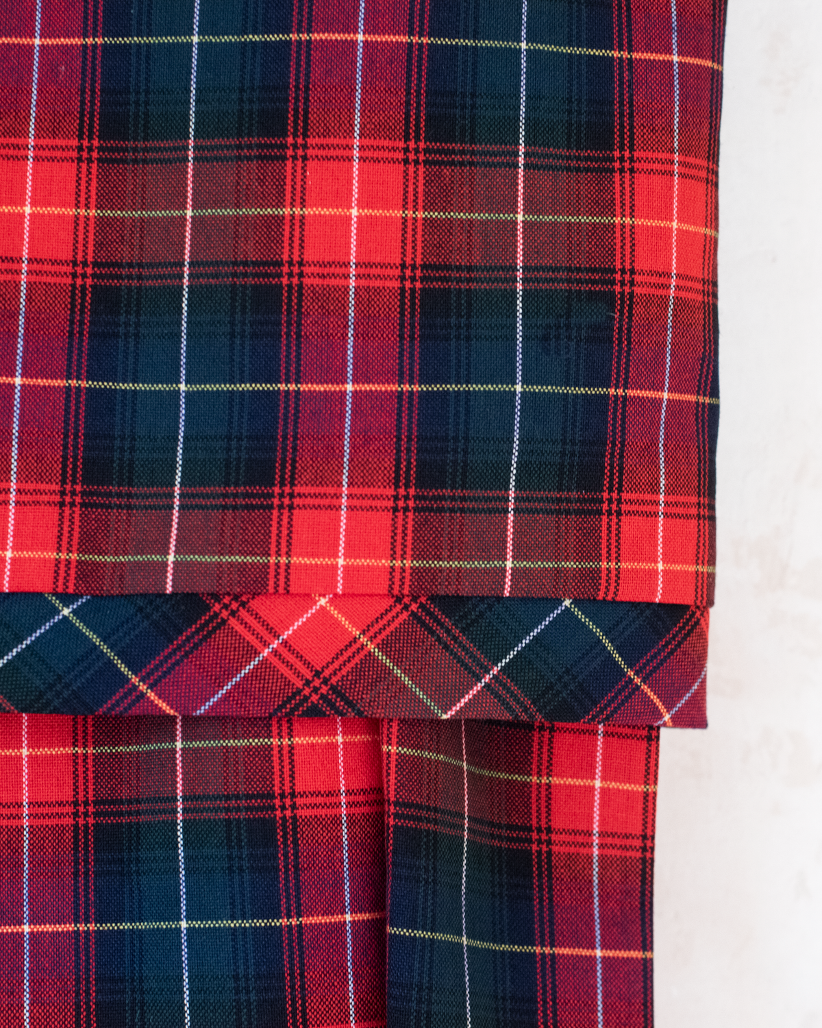 Two-piece plaid dress | Belgian deadstock from the Sixties | 18-24 months