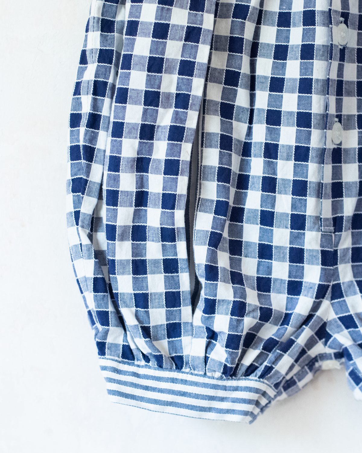 Checked and striped overall | 12-18 months