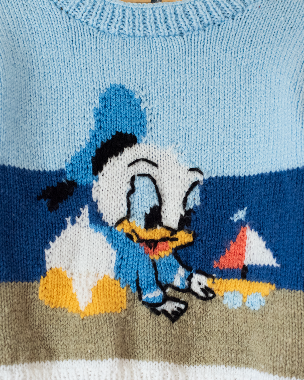 Wool sweater with Donald Duck | 2-3 years