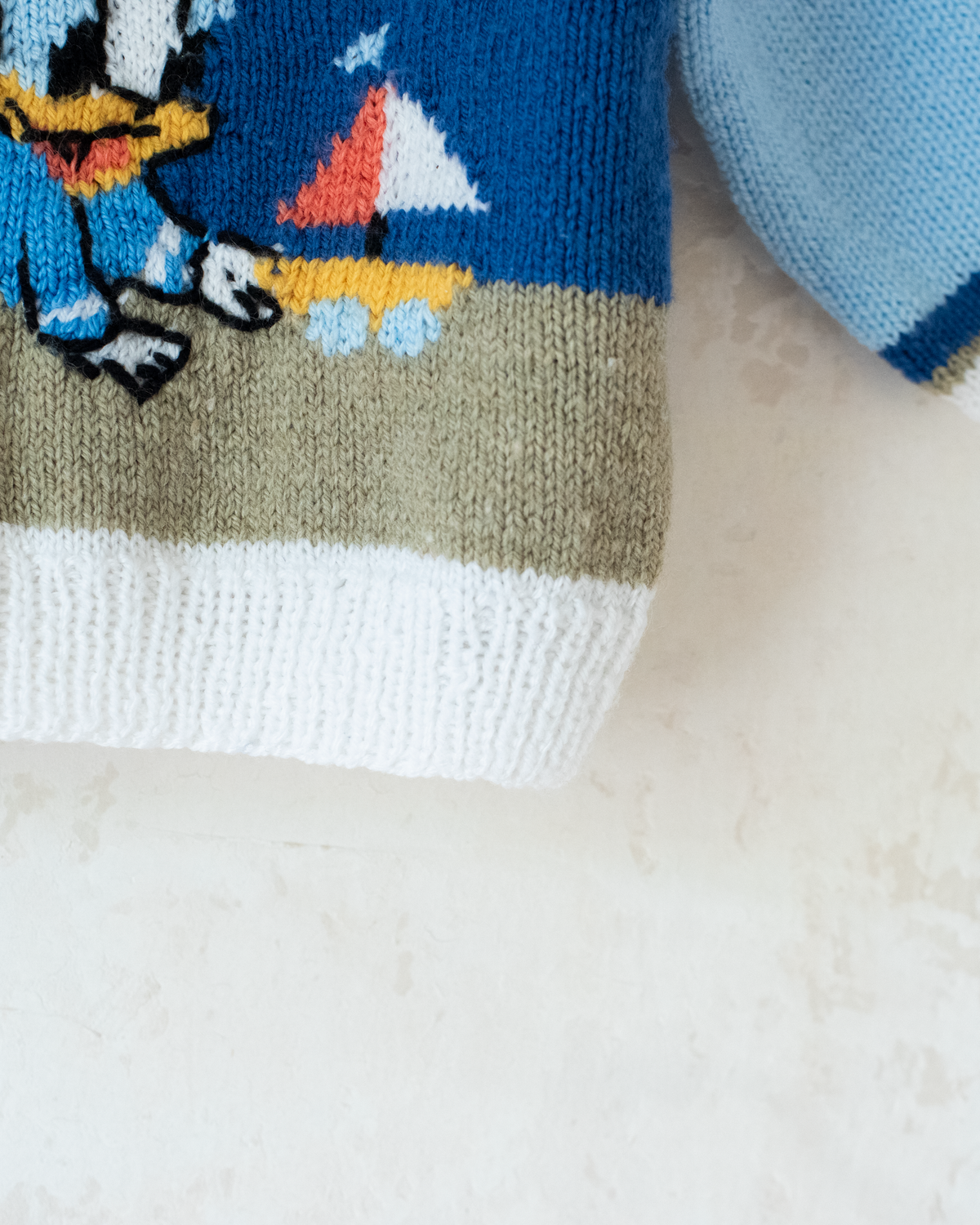 Wool sweater with Donald Duck | 2-3 years
