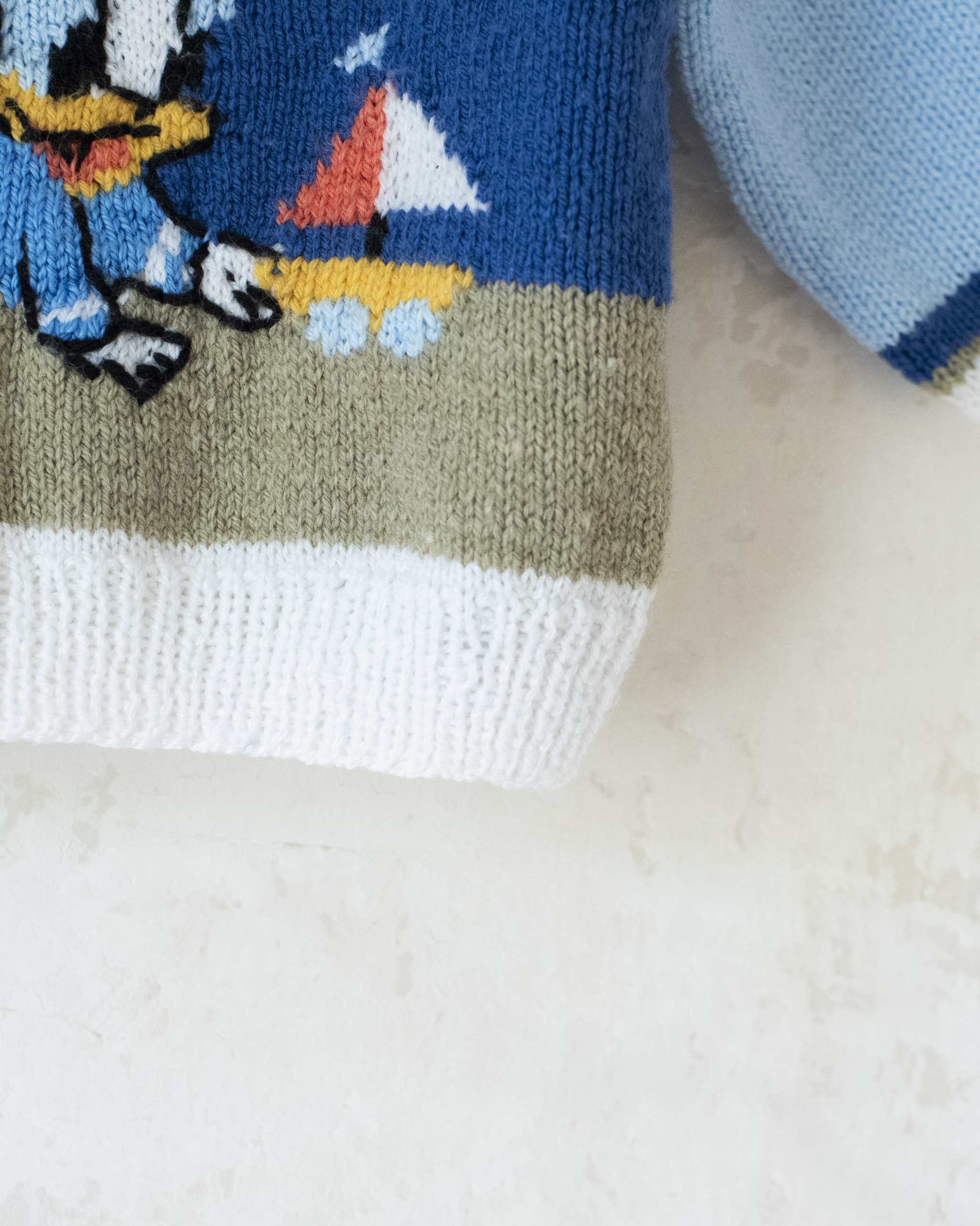 סוודר צמר עם דונלד דאק | 2-3 שנים