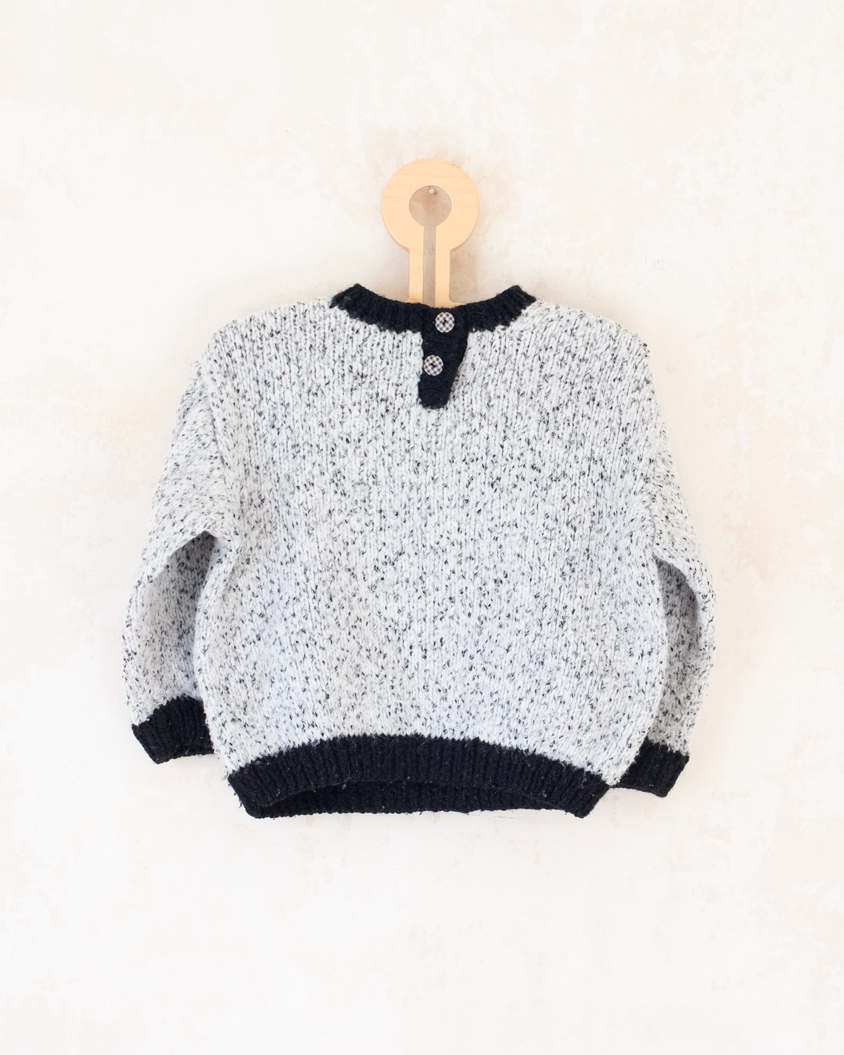 Wool sweater with panda bear | 3-4 years