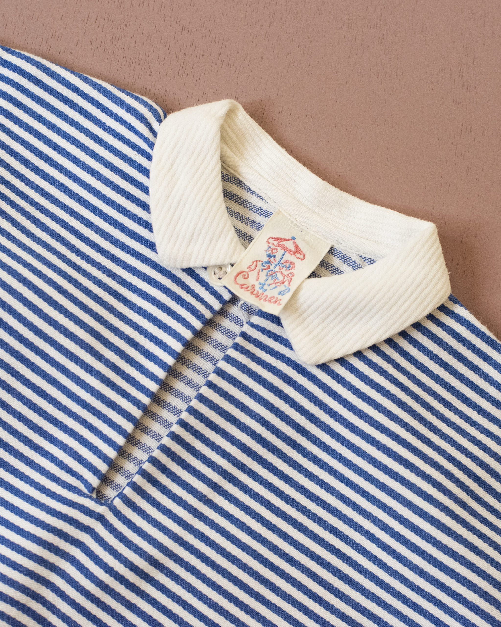 Striped and pocketed tank top | 12-18 months