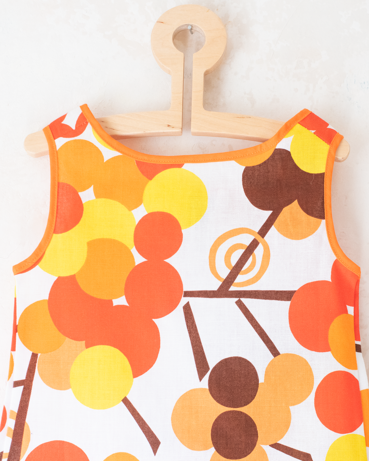 Colorful dress from the sixties | 2-3 years