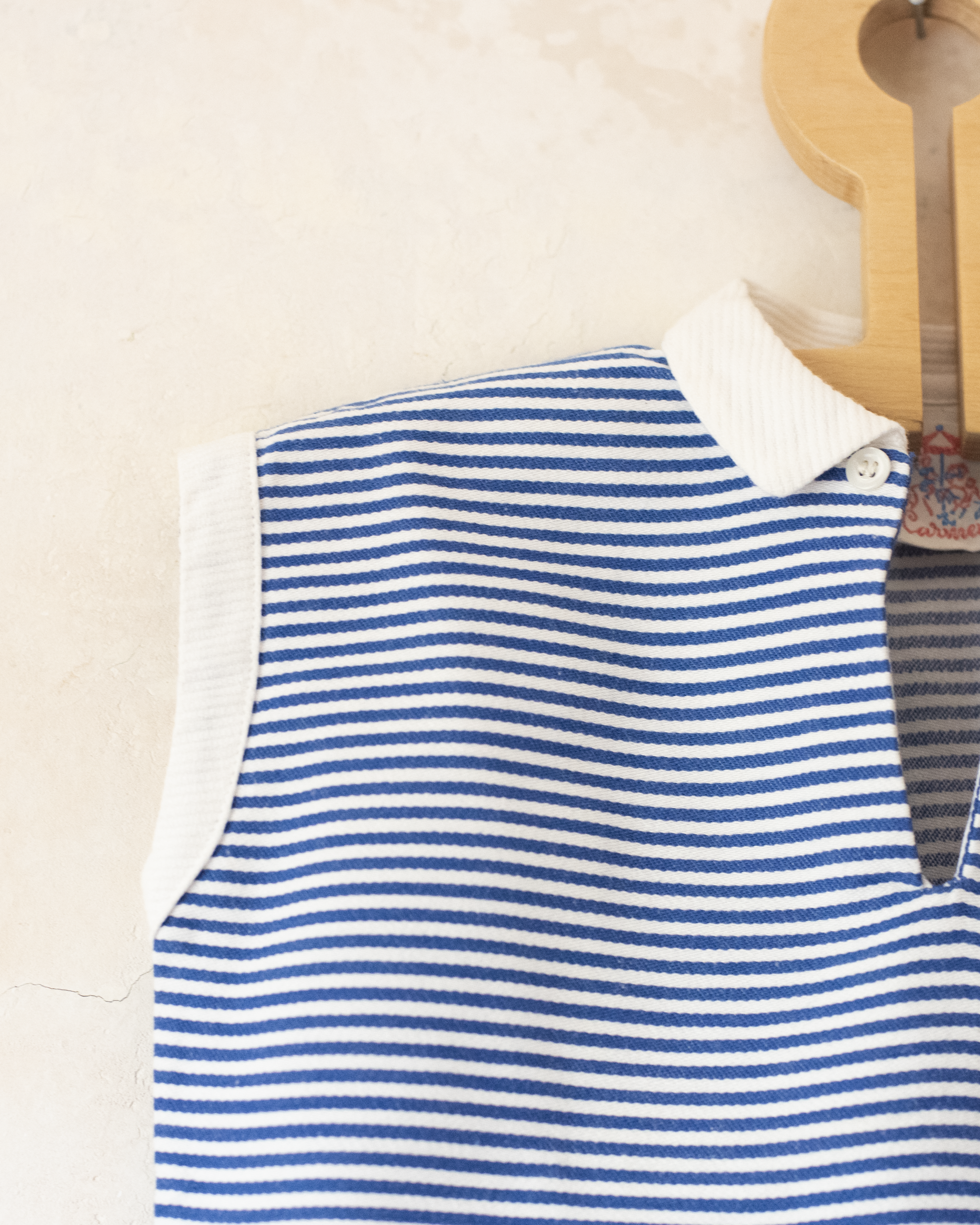 Striped and pocketed tank top | 12-18 months