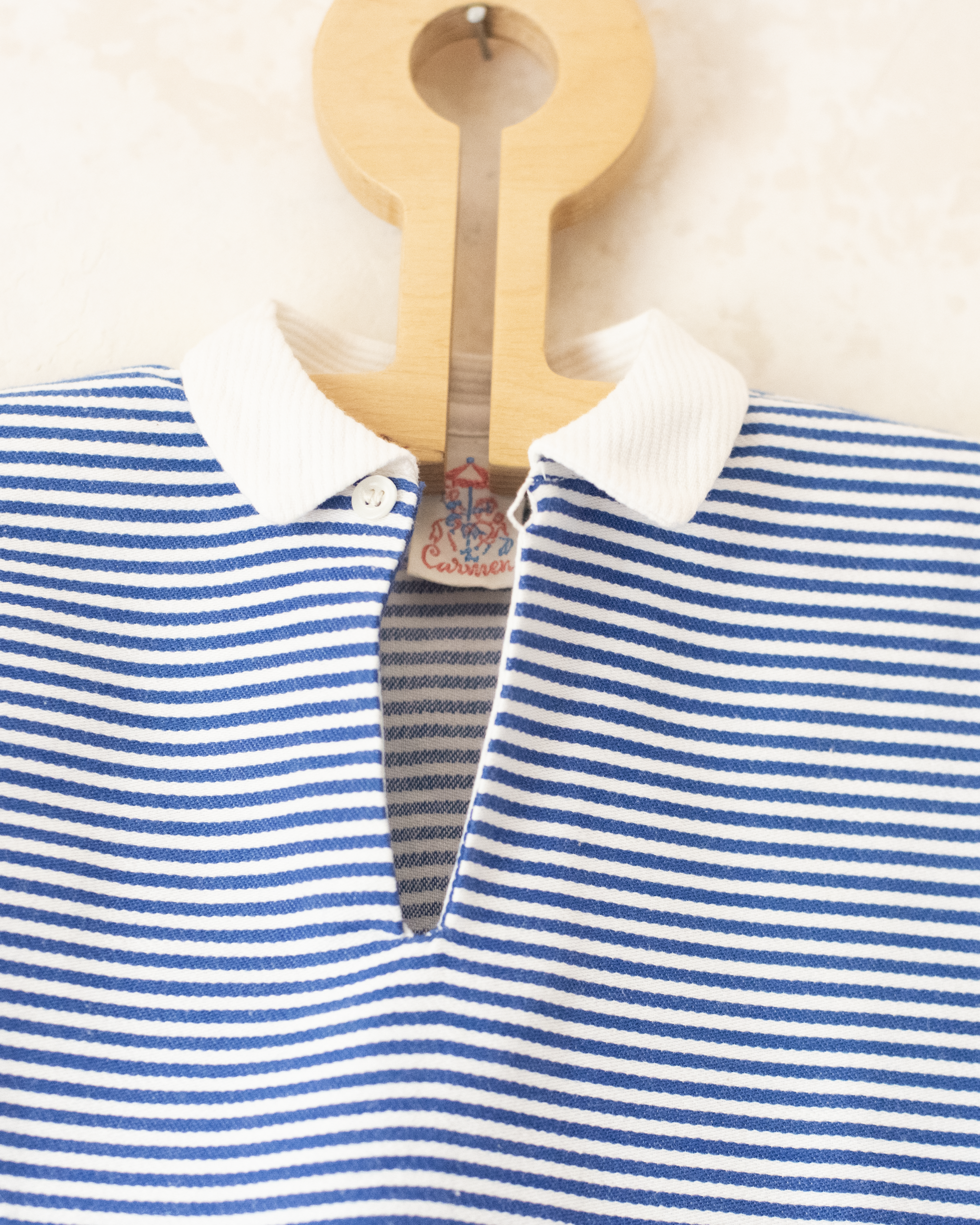Striped and pocketed tank top | 12-18 months