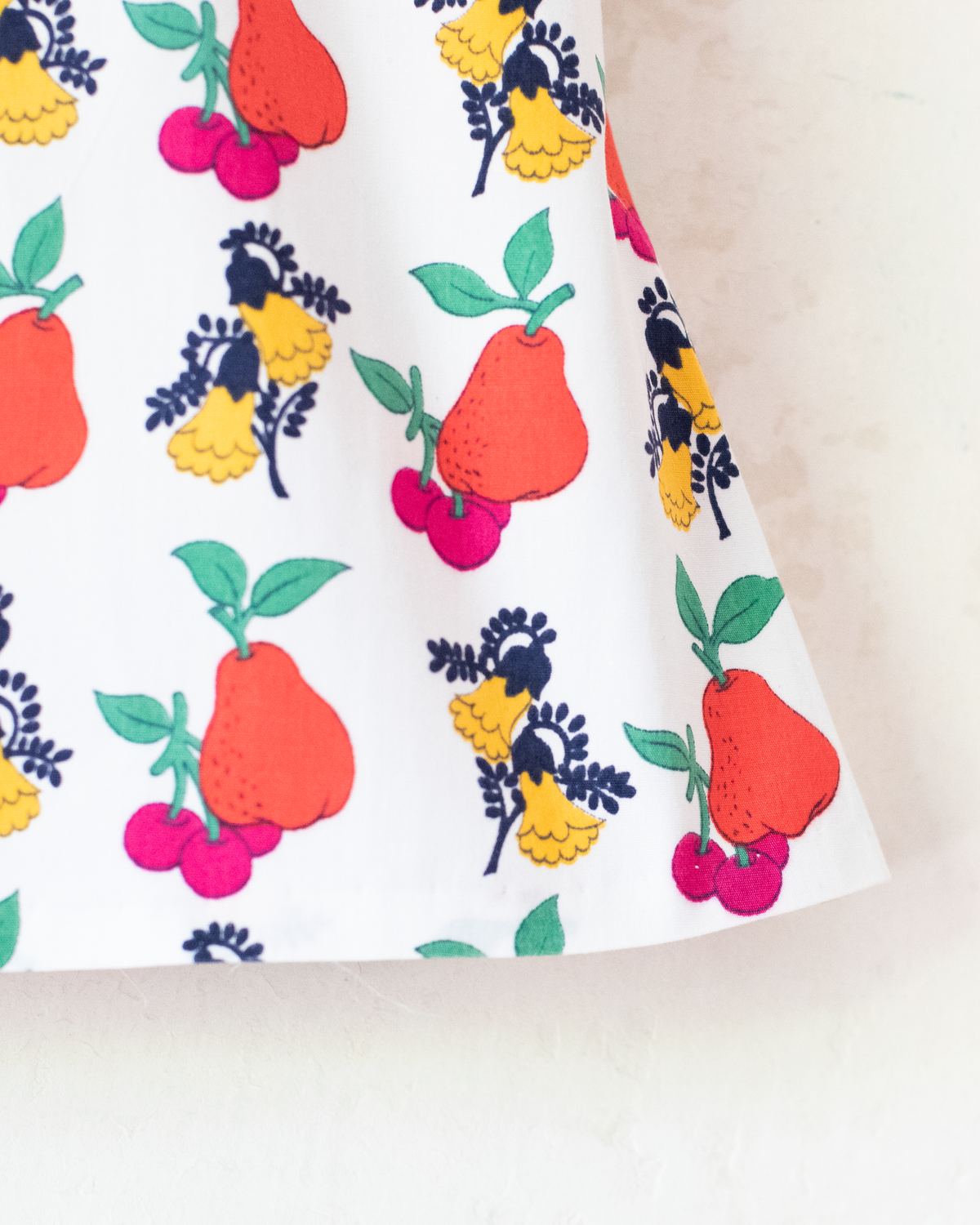 French tunic with colorful fruits | 3-6 months