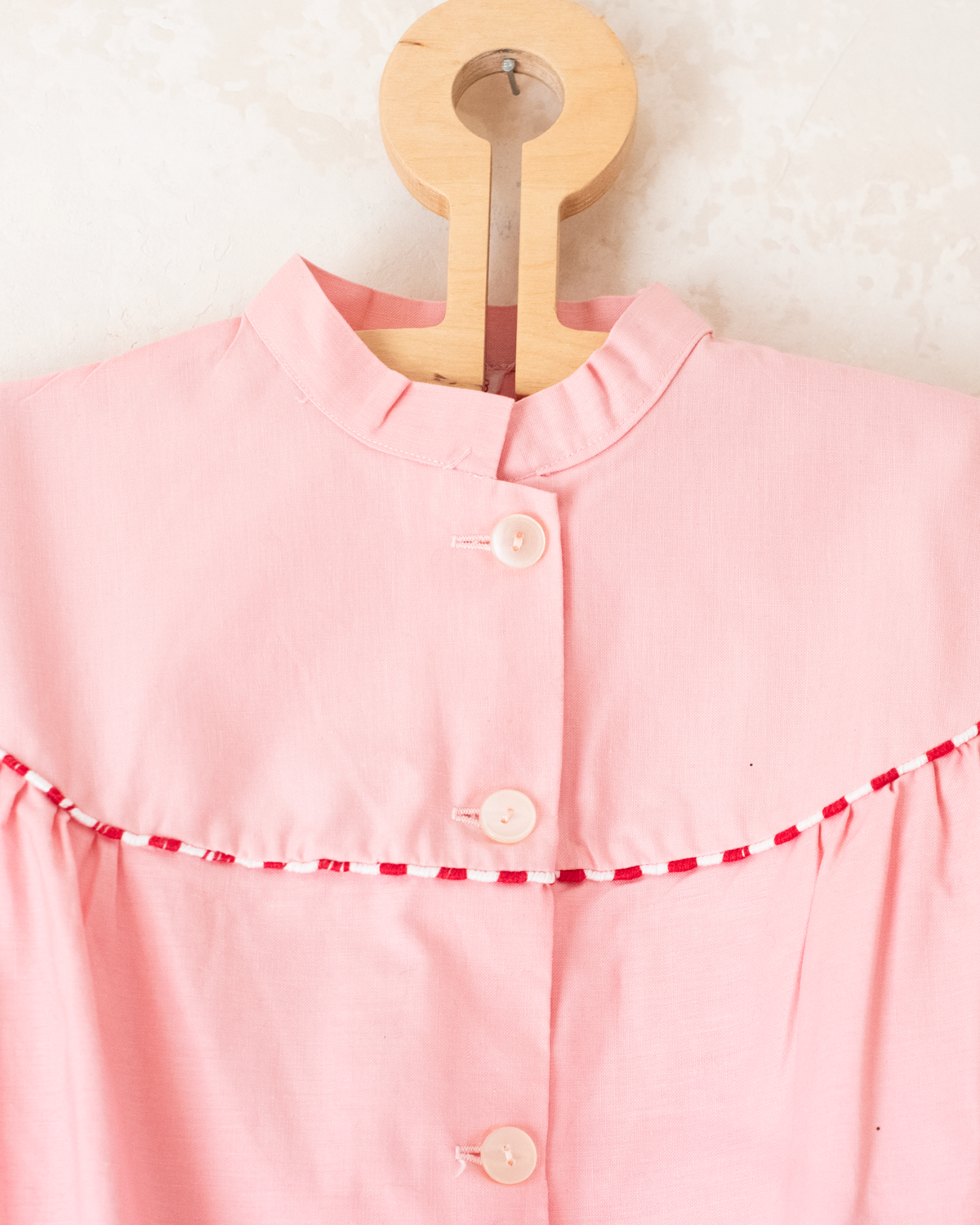 Long pink shirt | 7-8 years