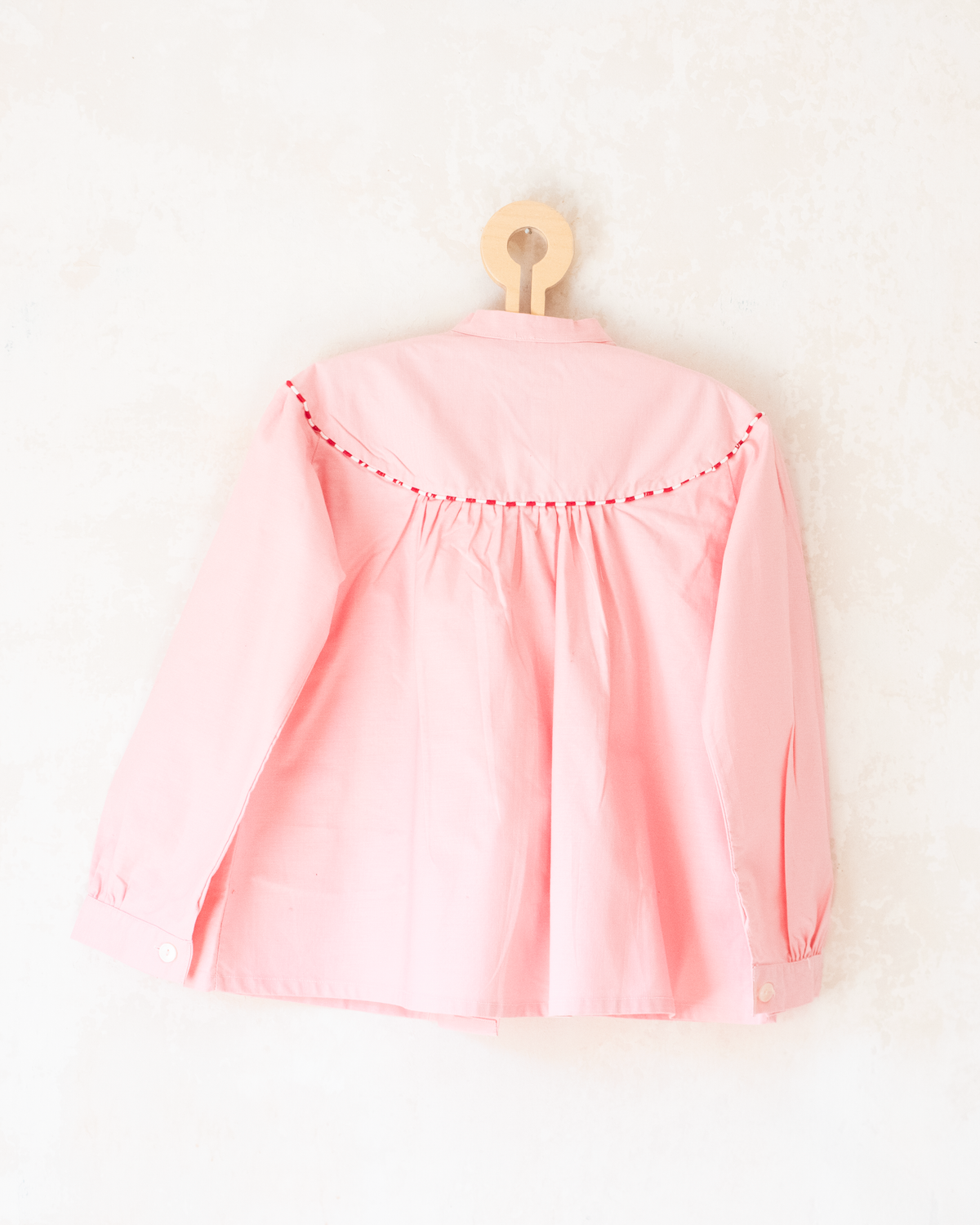 Long pink shirt | 7-8 years