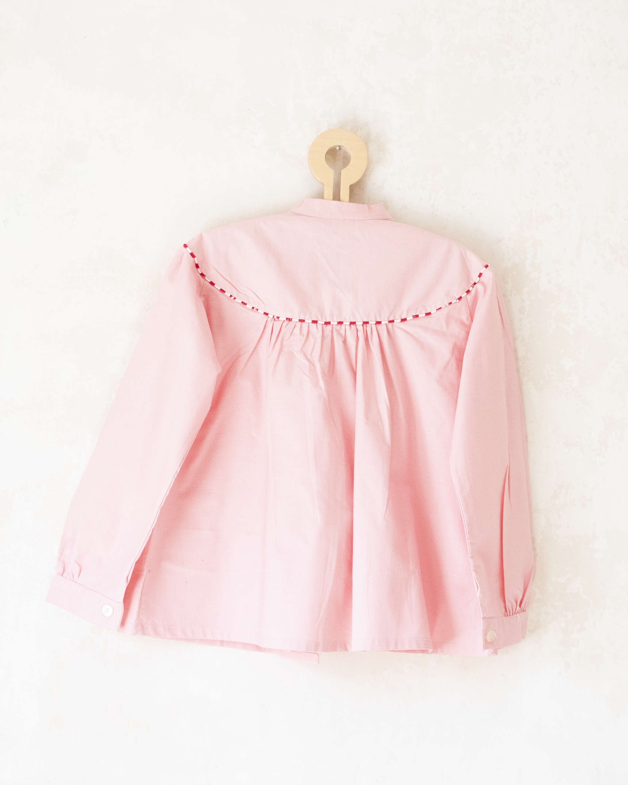 חולצה ורודה ארוכה | 7-8 שנים