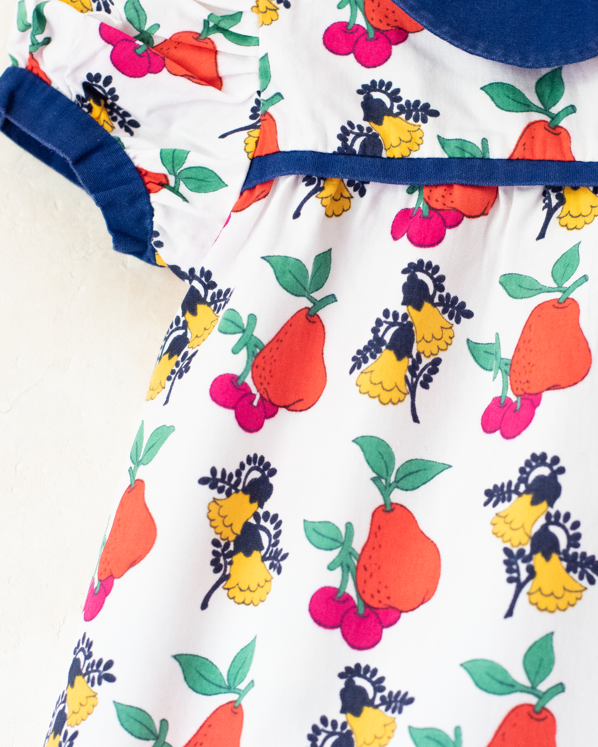 French tunic with colorful fruits | 3-6 months