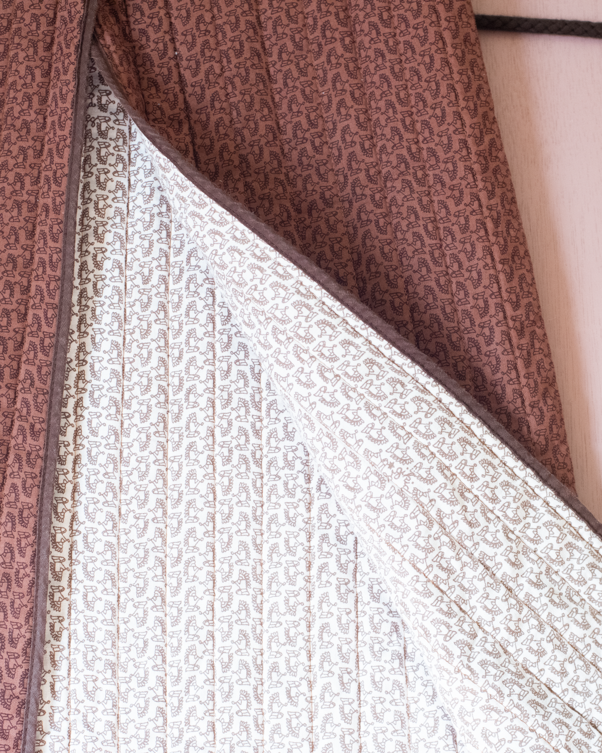 Gorgeous cotton top in shades of brown | 10-11 years