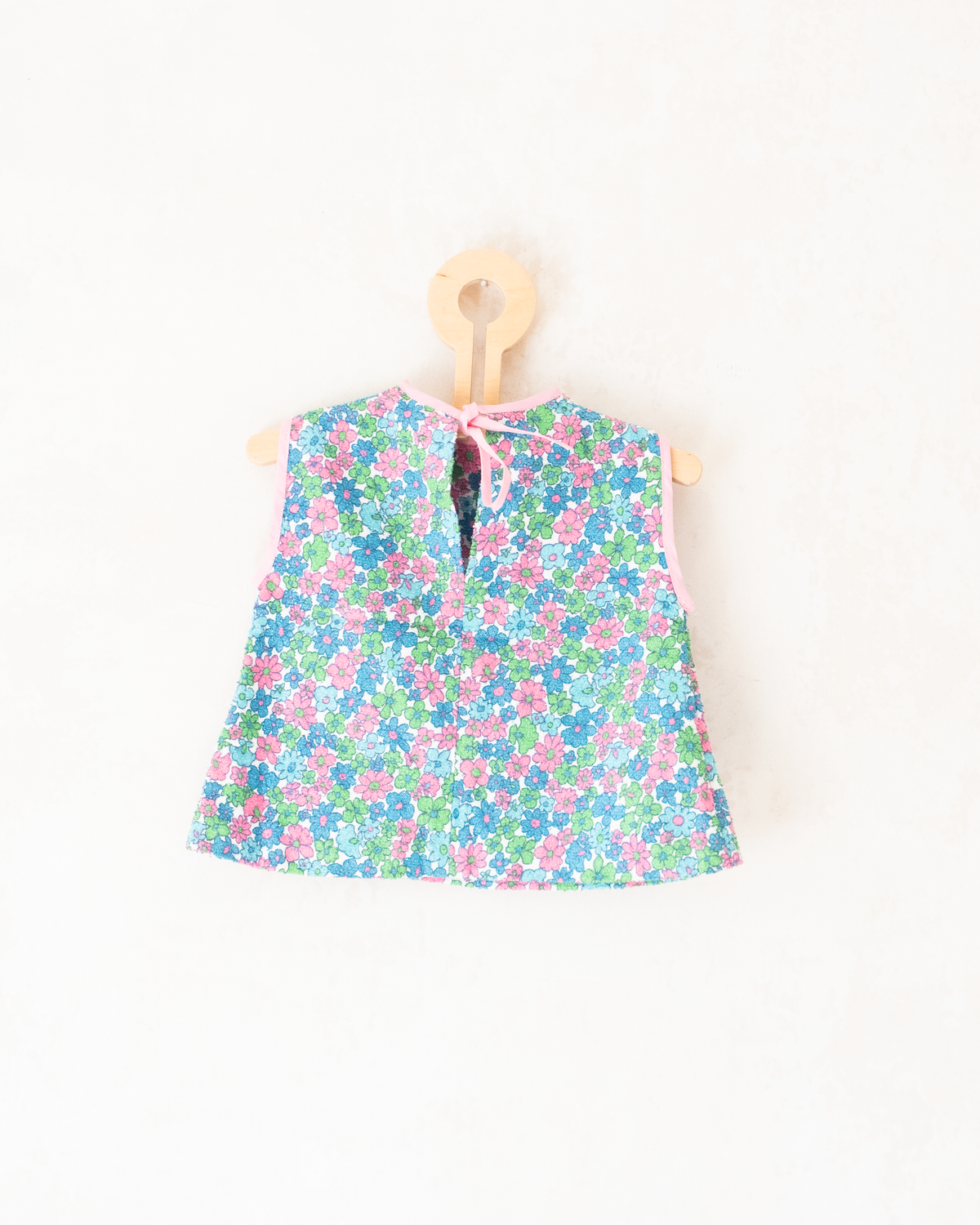 Terry floral tank top | 9-12 months