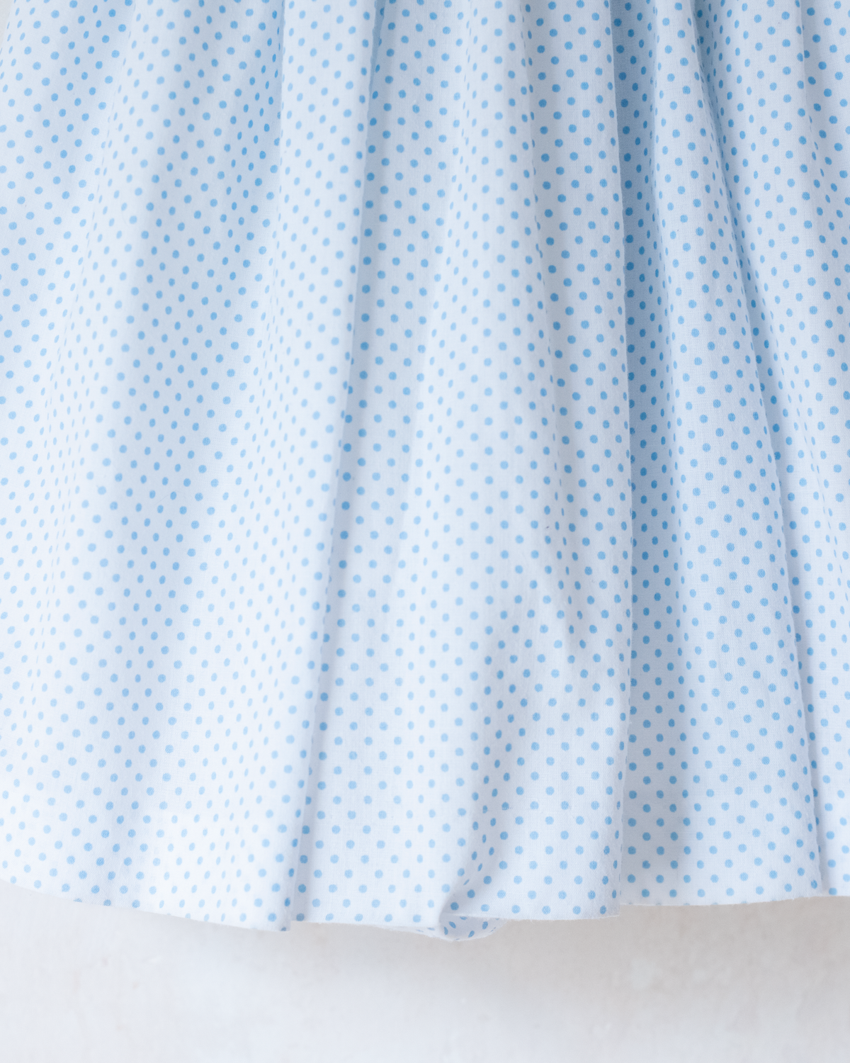 Polka dot dress with ruffles and floral embroidery | 3-4 years