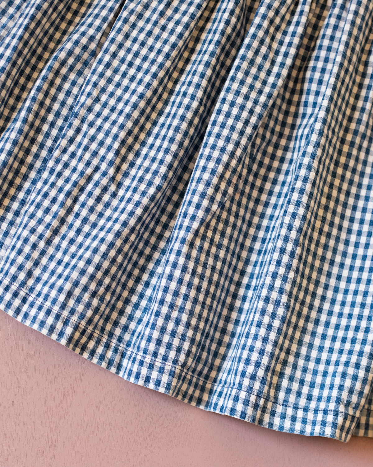 Checked dress with Tom and Jerry embroidery | Ages 10-12