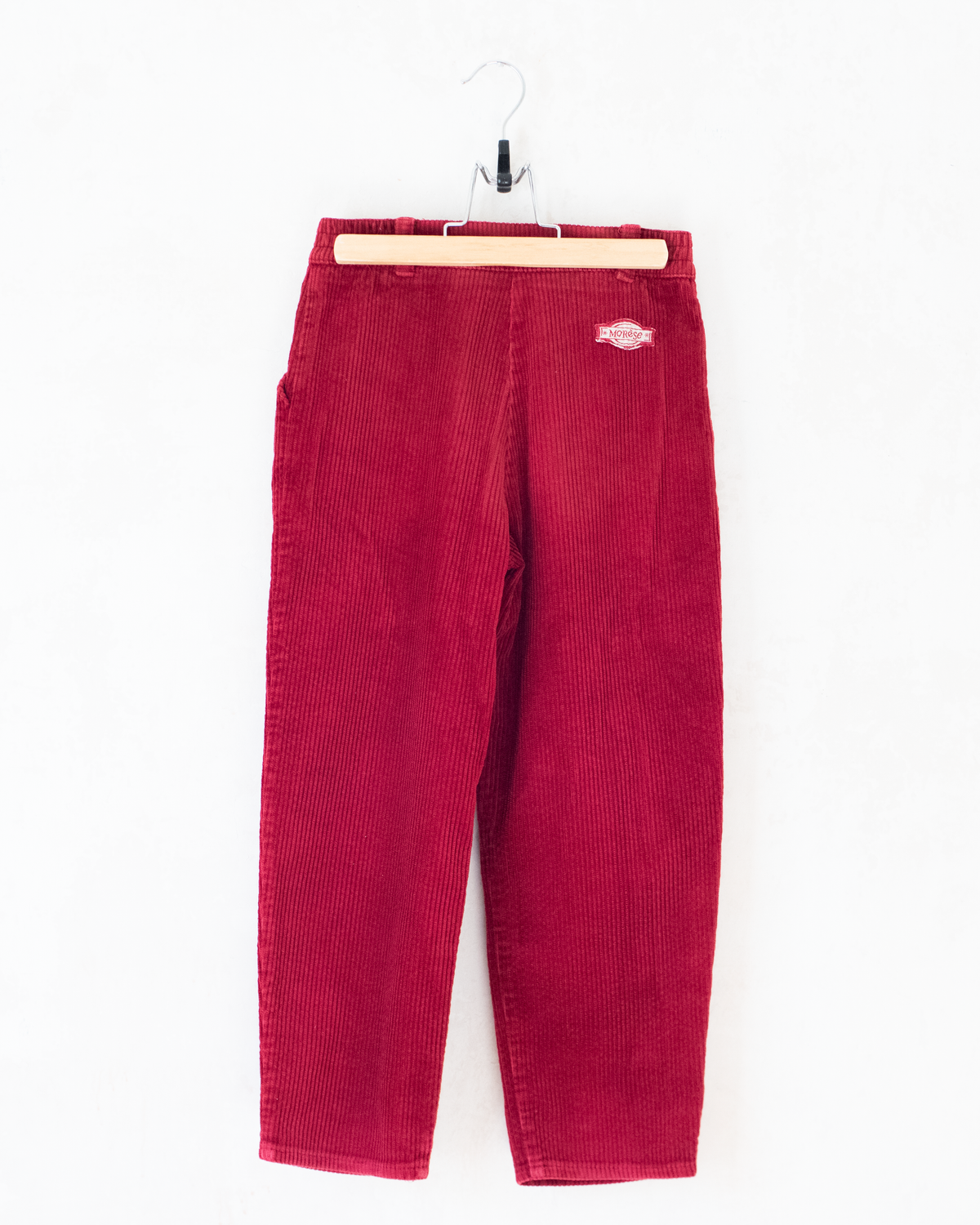 Long burgundy corduroy pants | 6-7 years 