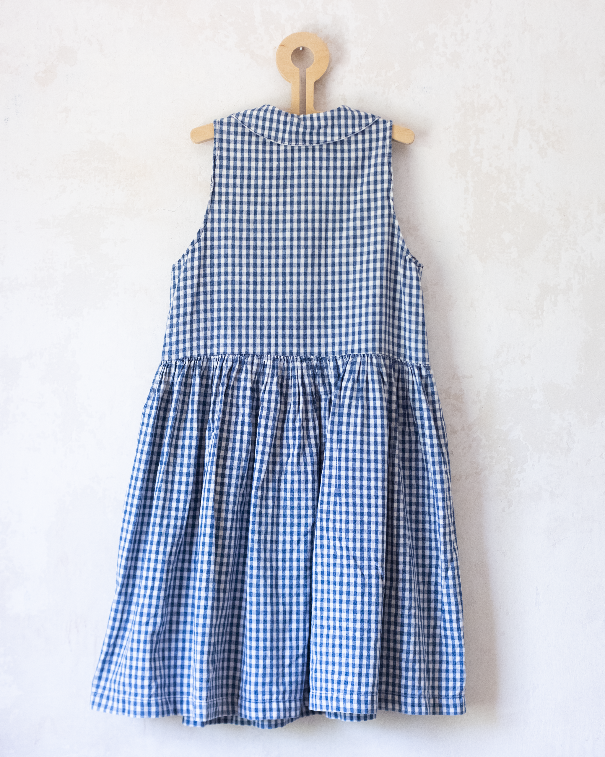 Checked dress with Tom and Jerry embroidery | Ages 10-12