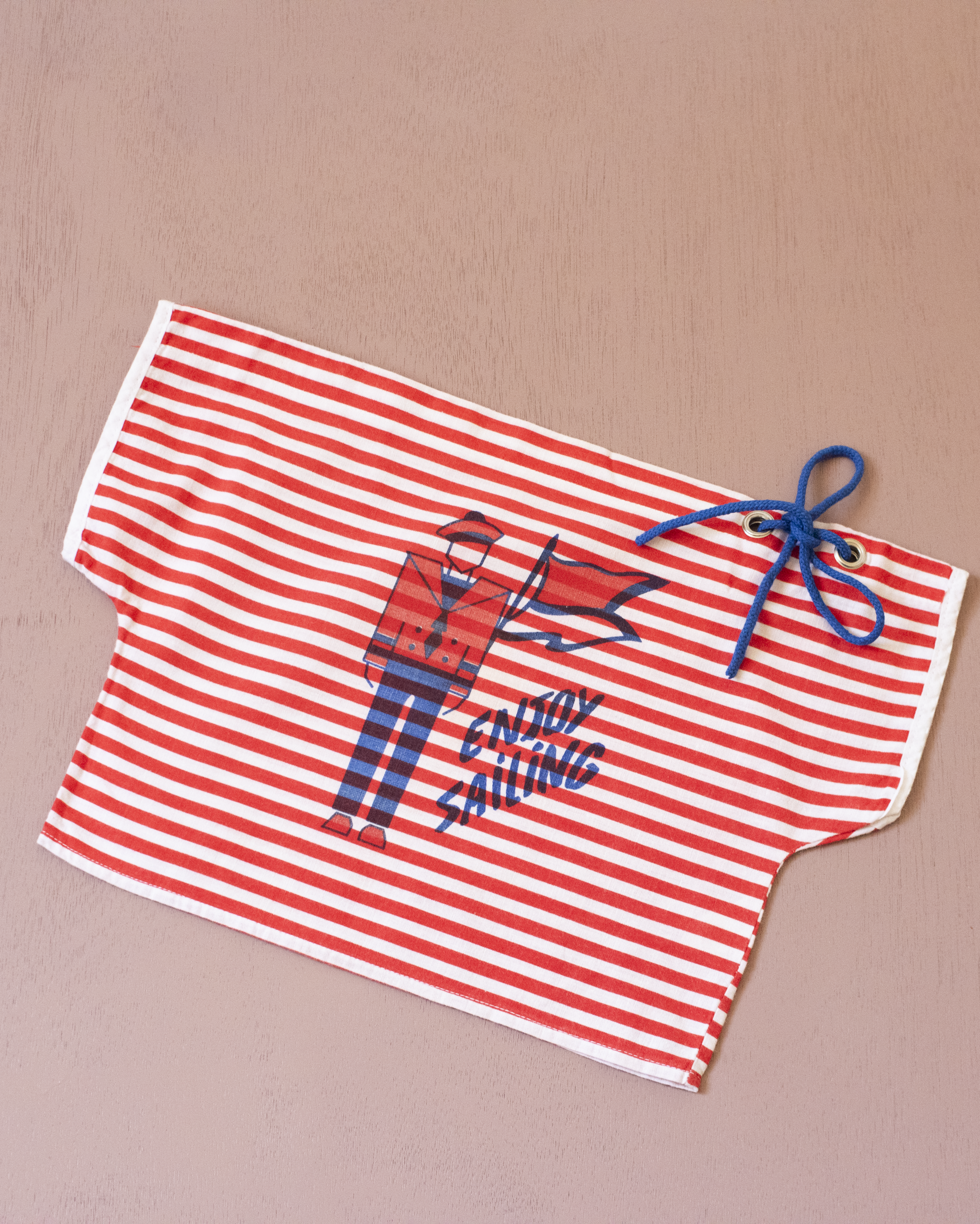 Sailor shirt with stripes | French deadstock from the seventies | 2-3 years