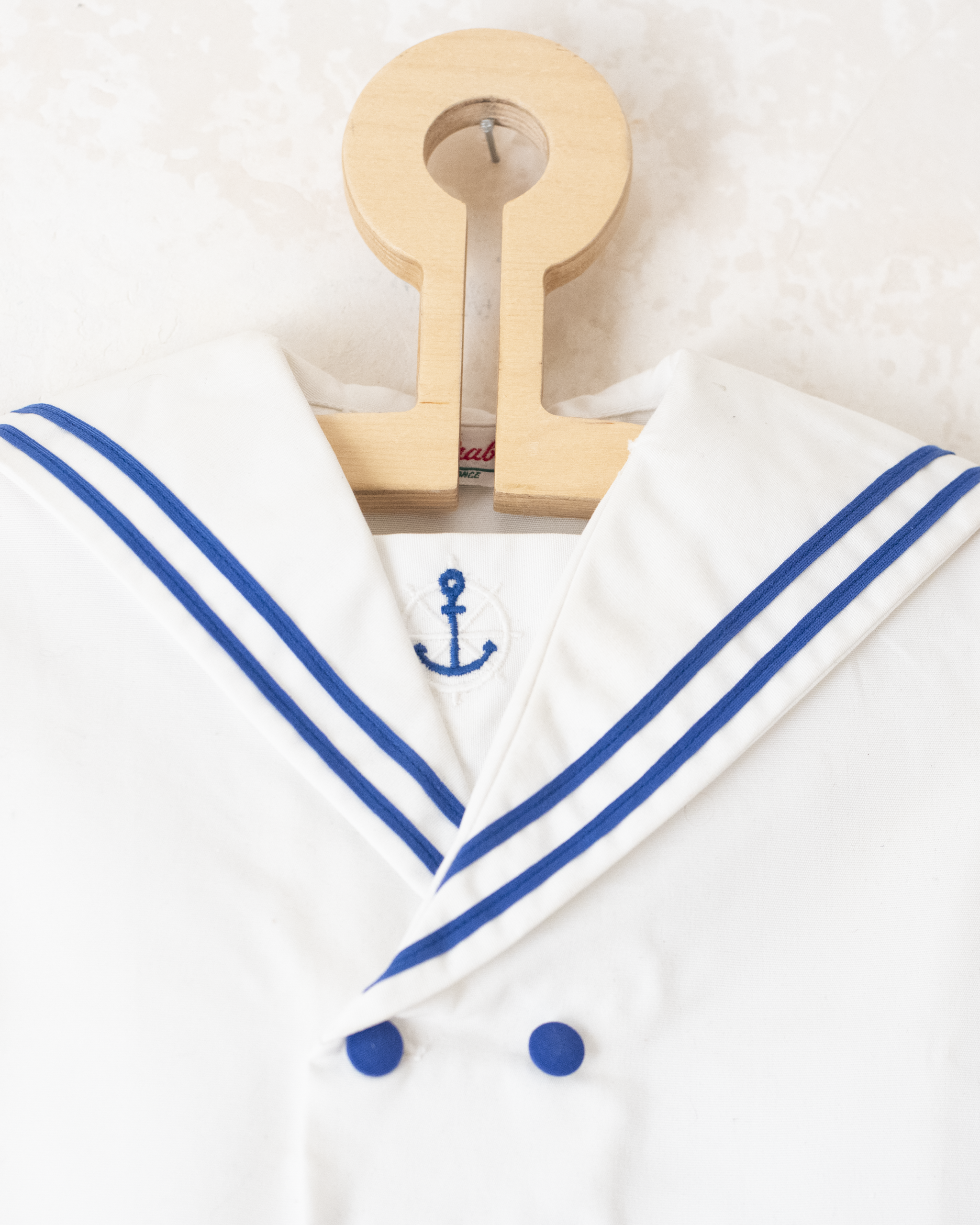 חליפת ימאים צרפתית משנות ה60 | 18-24 חודשים