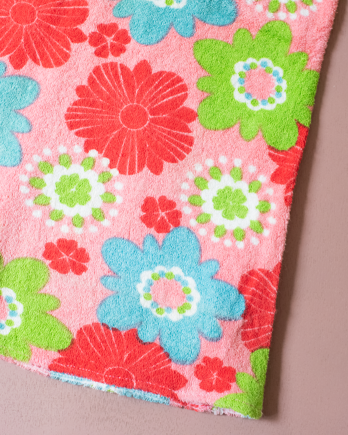 Sixties Floral Towel Dress | 2-3 Years