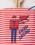 Sailor shirt with stripes | French deadstock from the seventies | 2-3 years