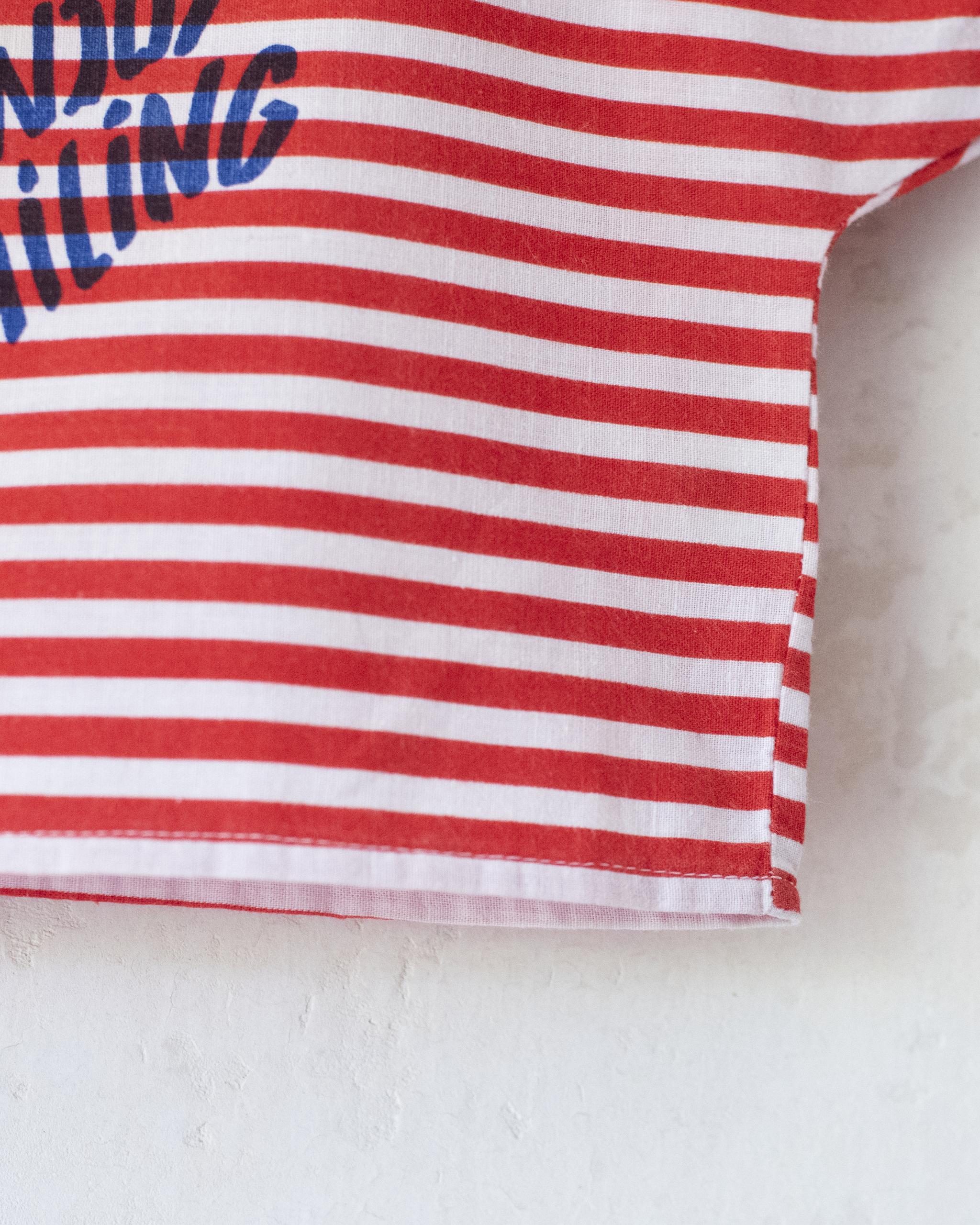 Sailor shirt with stripes | French deadstock from the seventies | 2-3 years