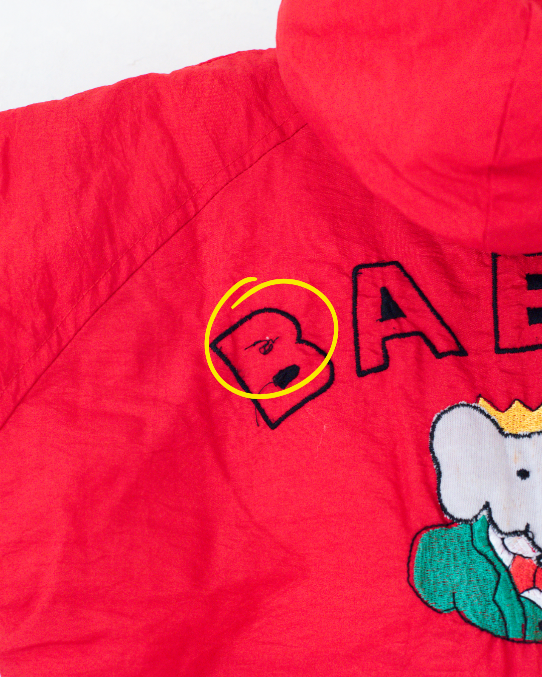 חרמונית אדומה עם המלך בבר | 6-9 חודשים