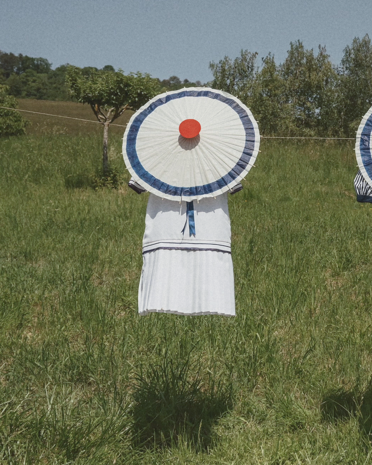 White sailor dress from England | 7-9 years